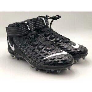Nike Force Savage Pro 2 Black Anthracite AH4000-002 sz 12 Men's Football Cleats
